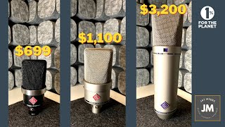 Which Neumann Microphone is the Best for Voiceover  U87ai TLM 103 TLM 102 Comparison amp Review [upl. by Assirem]