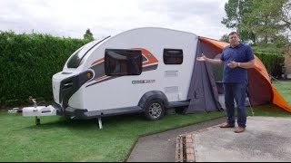 The Practical Caravan Swift Basecamp Plus review [upl. by Romilly]