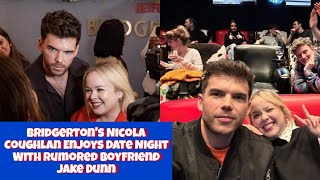 Bridgertons Nicola Coughlan Enjoys Date Night With Rumored Boyfriend Jake Dunn [upl. by Kristofor]