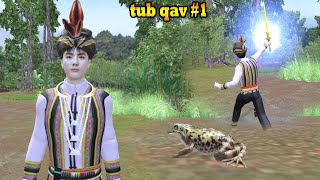 tub qav daim 1 dab neeg Hmong animation 3d [upl. by Torre]