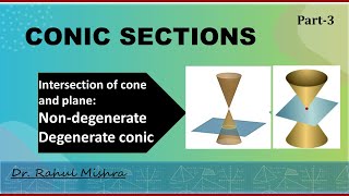 Part3 How do we get Degenerate and Nondegenerate conic section [upl. by Goldsworthy]