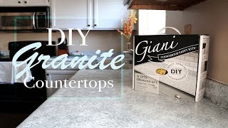 DIY Granite Countertop – Giani – How To Tutorial and Review with 3 Month Followup [upl. by Latsyrhk506]