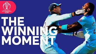 The Moment England Won the World Cup  Plus Trophy Lift Celebrations  ICC Cricket World Cup 2019 [upl. by Osmo]