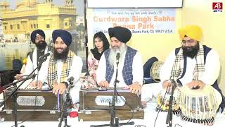 BHAI SARABJEET SINGH JI LADI amp JATTHA BASANT RAAG DARBAR 2023 [upl. by Ennoval]