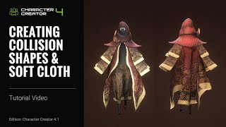 Character Creator 4 Tutorial  Creating Collision Shapes amp Soft Cloth for Humanoid Characters [upl. by Downs334]