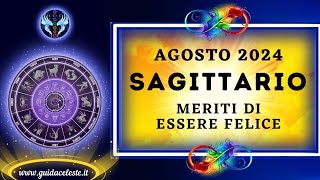 ♐️ AGOSTO 2024 OROSCOPO SAGITTARIO ♐️ previsione oroscopo sagittario [upl. by Selinda]