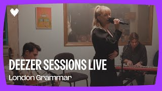 London Grammar  Deezer Sessions Live with Bose Paris [upl. by Eidnim]