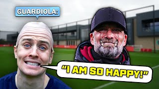 IF FOOTBALLERS REACTED TO KLOPP LEAVING LIVERPOOL EMOTIONAL [upl. by Godewyn310]