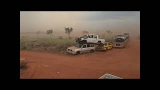 Tanami Desert Dust Storm  Outback Cash for Cars [upl. by Wack412]