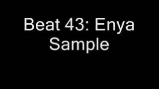 Beat 43 Enya Fire and Ice Sample [upl. by Ynafetse]