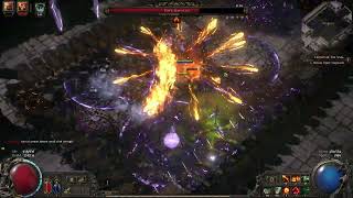 POE 2 Infernalist Witch MinionFire build VIPER NAPUATZI boss kill [upl. by Worden590]