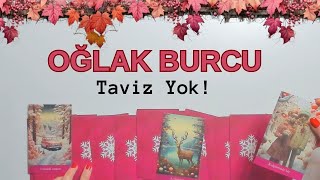 OĞLAK BURCU Haftalık  Taviz Yok  25 Aralık Haftası [upl. by Winson]