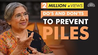 Best Tips to Get Rid of Piles Permanently  Dr Hansaji Yogendra [upl. by Yrok]