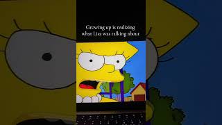 🥹 Awe lisa thesimpsons simpsons woman women womansrights project2025 2024election [upl. by Brinson669]