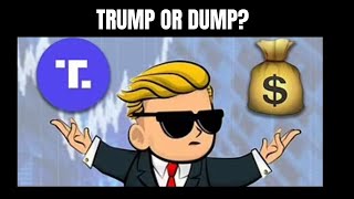 TRUMP SOCIAL STOCK PUMP AND DUMP TRUMP OR DUMP DISRUPTIVE WEALTH CREATION SPAC GAMESTOP [upl. by Nahtanoy]