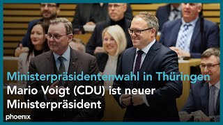 Ministerpräsidentenwahl in Thüringen  121224 [upl. by Arammat]