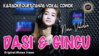 Dasi Dan Gincu  Karaoke Tanpa Vokal Cowok  Nuri Valeria OriginalRhoma Irama Ft Riza Umami [upl. by Aihsem]