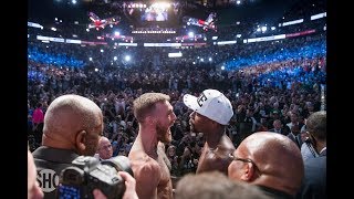 Mayweather vs McGregor WeighIns Floyd Mayweather Conor McGregor Make Weight  MMA Fighting [upl. by Im]