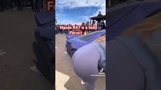 Mazda RX7 is a Baby Ferrari 🔥 cars channel tiktok views subscribe [upl. by Anneehs]