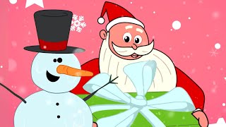 We Wish You A Merry Christmas Xmas Rhymes and Jingle Songs for Kids [upl. by Amilas761]