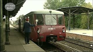 Sommer 1990 in West Berlin Züge fahren wieder ins Umland [upl. by Iatnwahs]