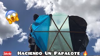 Como Hacer Un Papalote 🔥 Chichigua De 3 Colores Muy 🔥 Fácil 😱 Papalote O Cometa Kite 🔥 [upl. by Alvord]