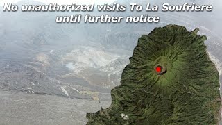 St Vincent Is La Soufriere Volcano Going To Erupt Again Visitors Told Stay Away [upl. by Urial]