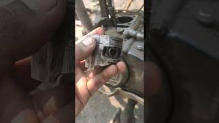 Bajaj Platina Engine RepairPiston Sez Conditionप्लेटिना बाइक का पिस्टन हुआ जाम platina engine [upl. by Stoops]