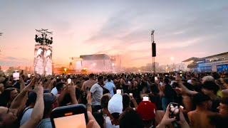 Travis Scott HYAENA GOING CRAZY in Milan  Circus Maximus World Tour Mosh Pit 4K HDR [upl. by Ybhsa810]