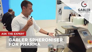 Ask the Expert  Lab Extruder with Spheronizer for Pharma Applications [upl. by Sicular]