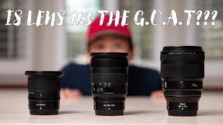 TOP 3 GREATEST NIKON Z Mirrorless Lenses Ive EVER Used 2024 Edition [upl. by Nevsa752]