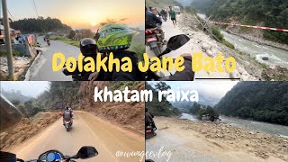 ARANI RAJMARGA KO BATO KHATAM RAIXA  NAGARKOT HUDAI DOLAKHA TRIP wungcevlog [upl. by Noivart]