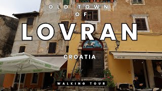 Walking Tour in Lovran Croatia [upl. by Sunny]