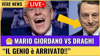 😅 MARIO GIORDANO SBOTTA🤬 ‘DRAGHI un GENIO 800 MILIARDI PER SALVARE L’EUROPA MA SIAMO SERI [upl. by Garrot]