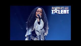 Olina Loau Amazing singer gets her Golden Buzzer  Australias Got Talent 2019 [upl. by Ardiek]