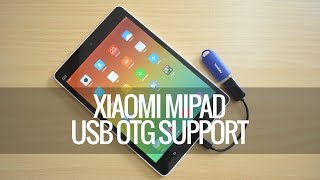 USB OTG Support on Xiaomi MiPad [upl. by Freberg71]