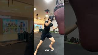 muay thai  kickboxing combos for beginners [upl. by Coucher]