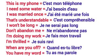 Cest facile à prononcer langlais par des phrasesIts easy to pronounce English with sentences [upl. by Wixted]