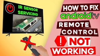 How Fix TCL Android TV Remote IR Sensor Module Card  Remote control not working [upl. by Raquela]