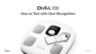 InBody Dial H30  How To Test [upl. by Llabmik]