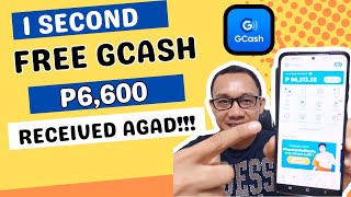 1 SECOND LANG FREE P6600 KITA SA GCASH PAY OUT AGAD [upl. by Eikin326]