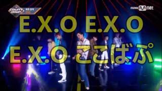 【日本語字幕】EXO KoKoBop 応援法掛け声 [upl. by Mozart]