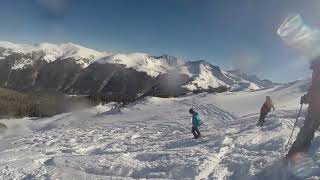 Fresh Turns on EXTREME TERRAIN Calendar Chute at Copper Mountain [upl. by Jeunesse330]