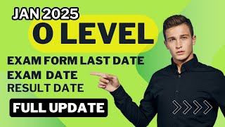 o level exam form jan 2025 olevelexamform [upl. by Ellainad]