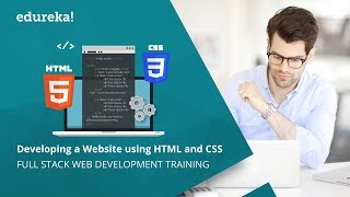 Create a Website using HTML and CSS Under 30 Minutes  HTML Tutorial  CSS Tutorial  Edureka [upl. by Isac]