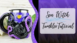 3d Sea Witch Tumbler Tutorial [upl. by Millian]