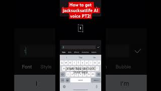 How to get JackSucksAtLife AI voice but in depth [upl. by Mackay]