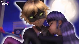 Balcony Scene MariChatMiraculous Ladybug SpeededitYami [upl. by Dias]