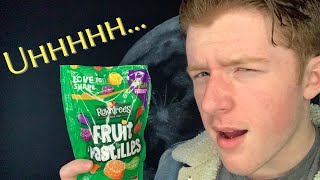 ASMR A CLUELESS AMERICAN TRIES BRITISH FRUIT PASTILLES [upl. by Cly974]