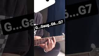 chord G progress guitarlesson tutorialchordgitar chords shorts [upl. by Pennington575]